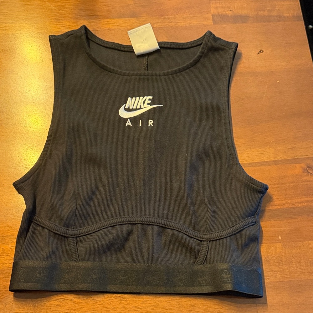 Nike Air Black Sleeveless Top